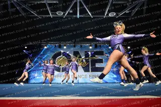 PKR Athletics Cheer Purple Rain