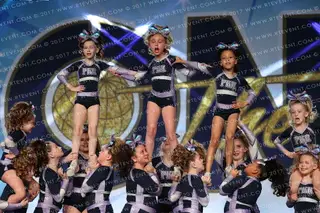 PKR Athletics Cheer White Lightning