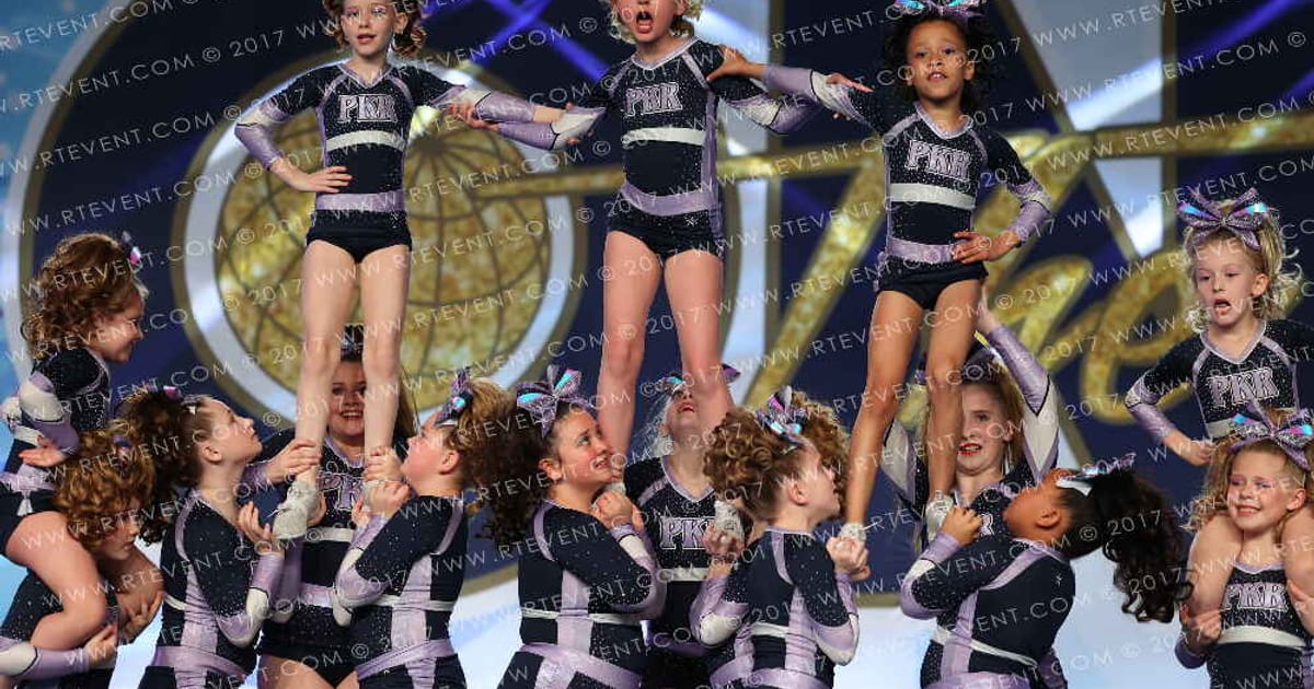 PKR Athletics Cheer White Lightning · The One Virginia Beach