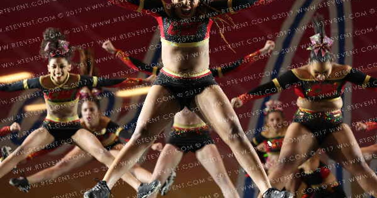 Cheer World Red · Beach Nationals