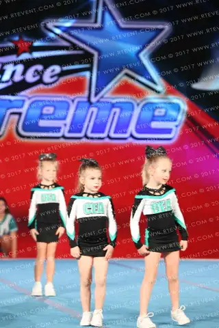 Cheer Extreme DMV Tiny Teal