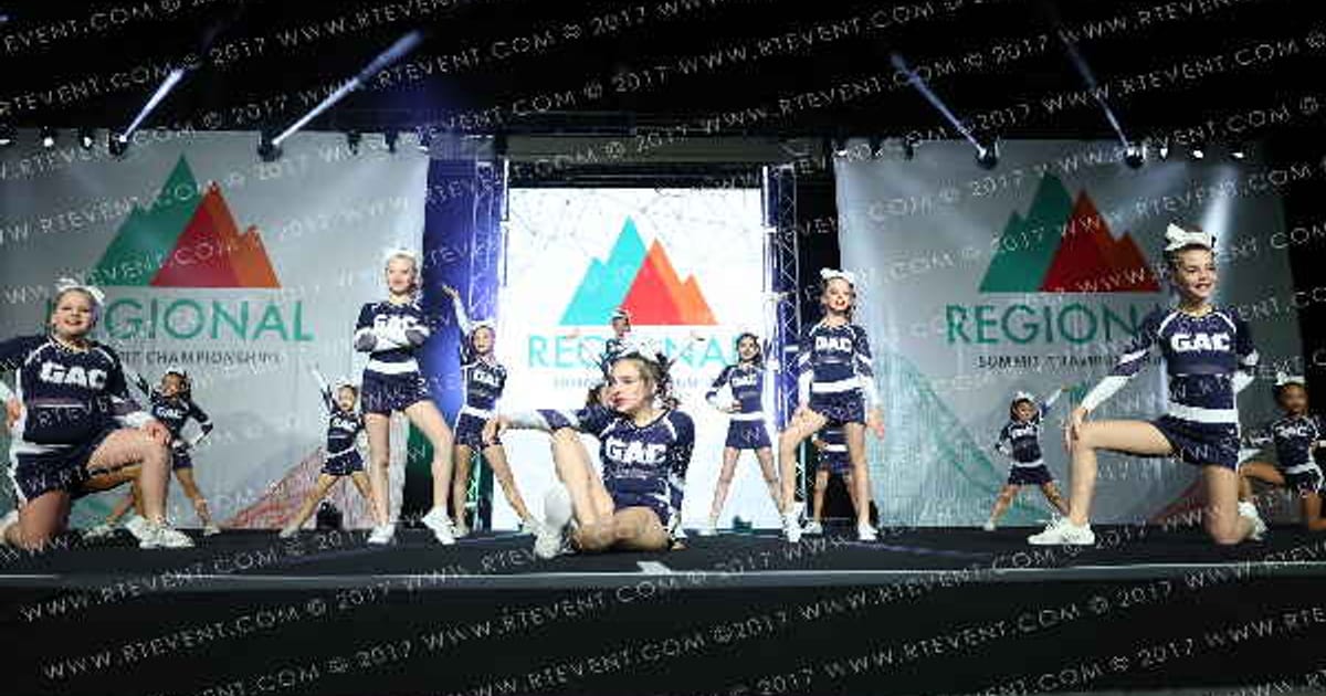 Greensboro All Star Cheerleading Rose Gold · The Southeast Regional Summit