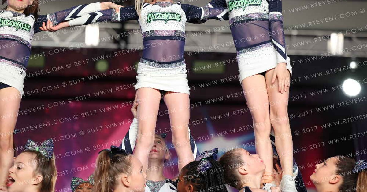 CheerVille Athletics MJ Black Widows · Grand Nationals