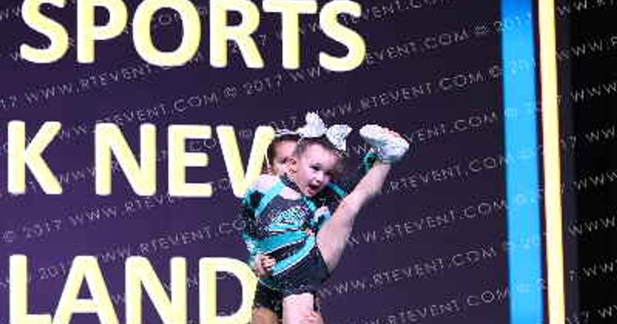 Cheer Sport Sharks New England Tiny Teal Sharks · Mohegan Sun