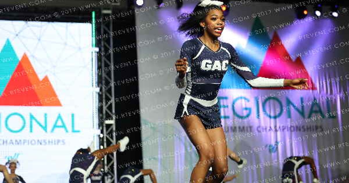 Greensboro All Star Cheerleading Black Diamonds · The Southeast Regional Summit