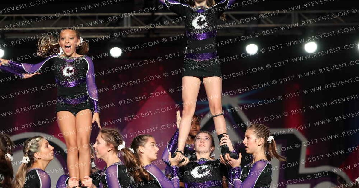 Charlotte Allstar Cheerleading Ultra Violet · Grand Nationals