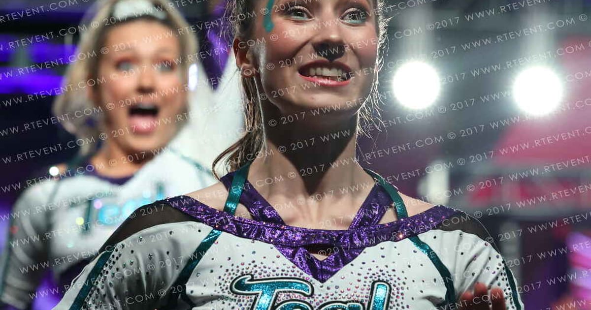 Charlotte Allstar Cheerleading Teal · Grand Nationals