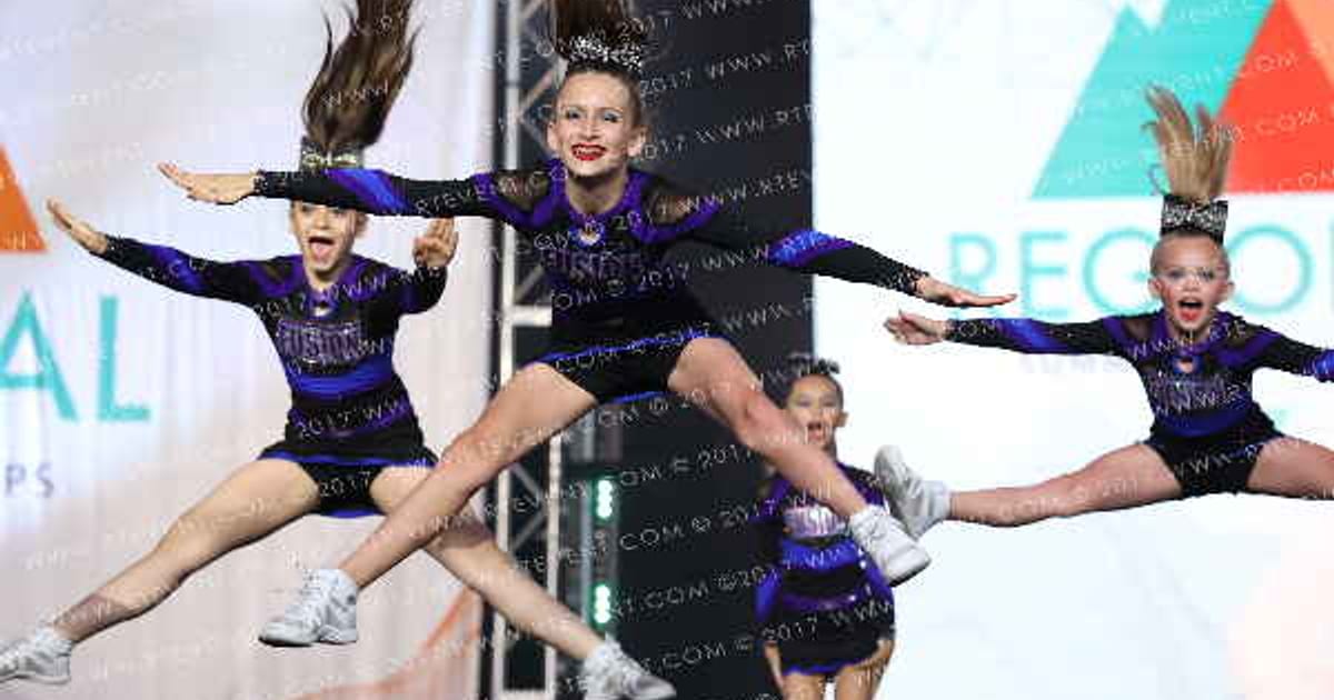 Arizona Fusion Cheer Blue Mist · The West Regional Summit