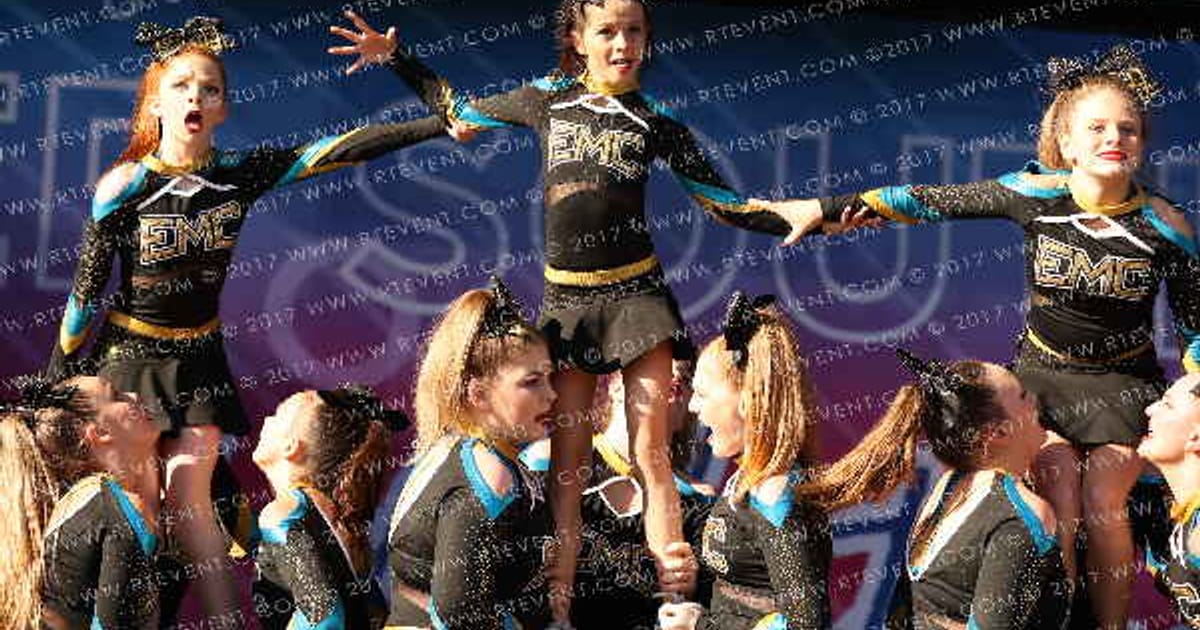 East Mississippi Cheer EMC Scorpions · Beach Nationals