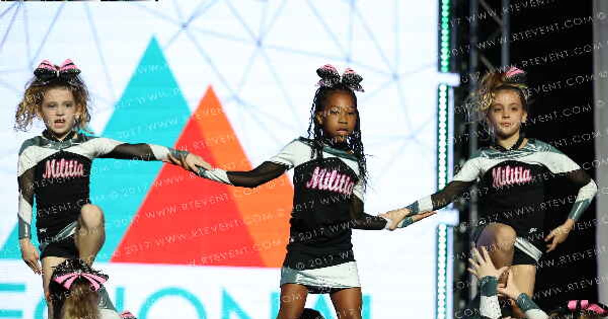 Cheer Militia All Stars cadets · The Southeast Regional Summit