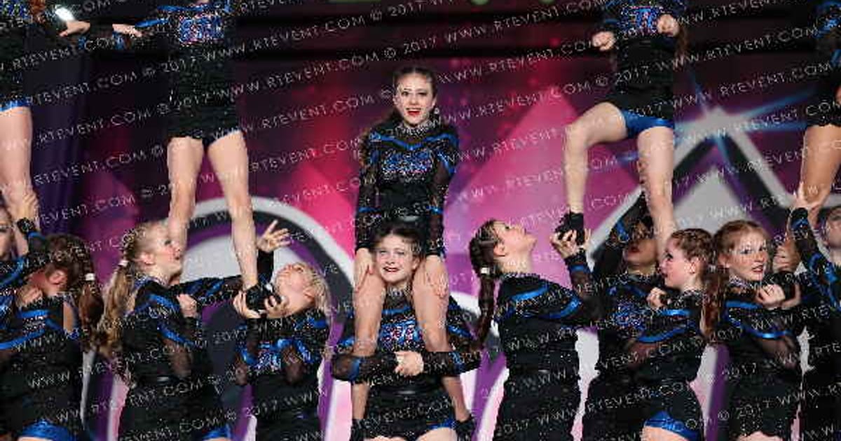 East Tennessee Cheer Throne Cats · Grand Nationals