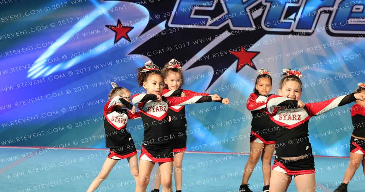 Laurel Youth Cheer Starz Tiny · The Masters