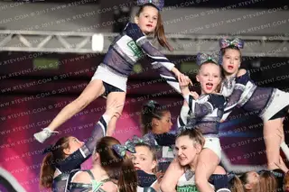 CheerVille Athletics MJ Black Widows
