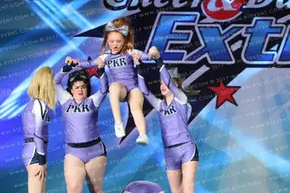 PKR Athletics Cheer Club Blue Frost