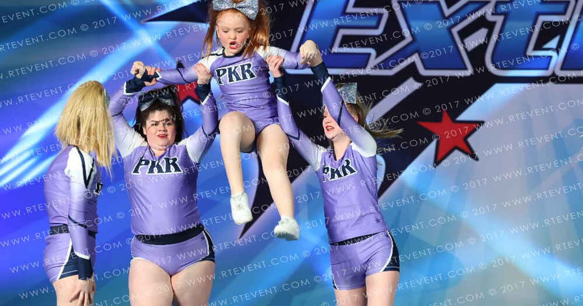PKR Athletics Cheer Club Blue Frost · The Masters