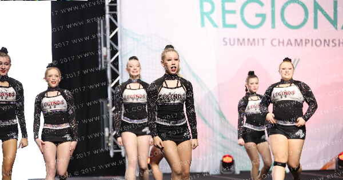 Legends Cheer Academy II Princess Platinum Spades · The Midwest Regional Summit