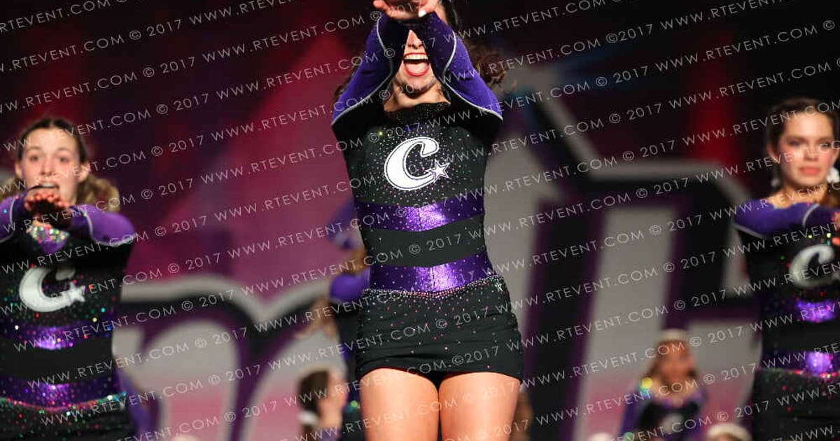 Charlotte Allstar Cheerleading Ultra Violet · Grand Nationals