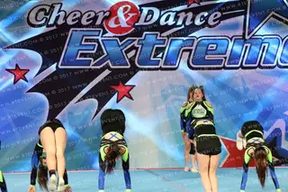 Elite Athletic Cheer Lime Ladies