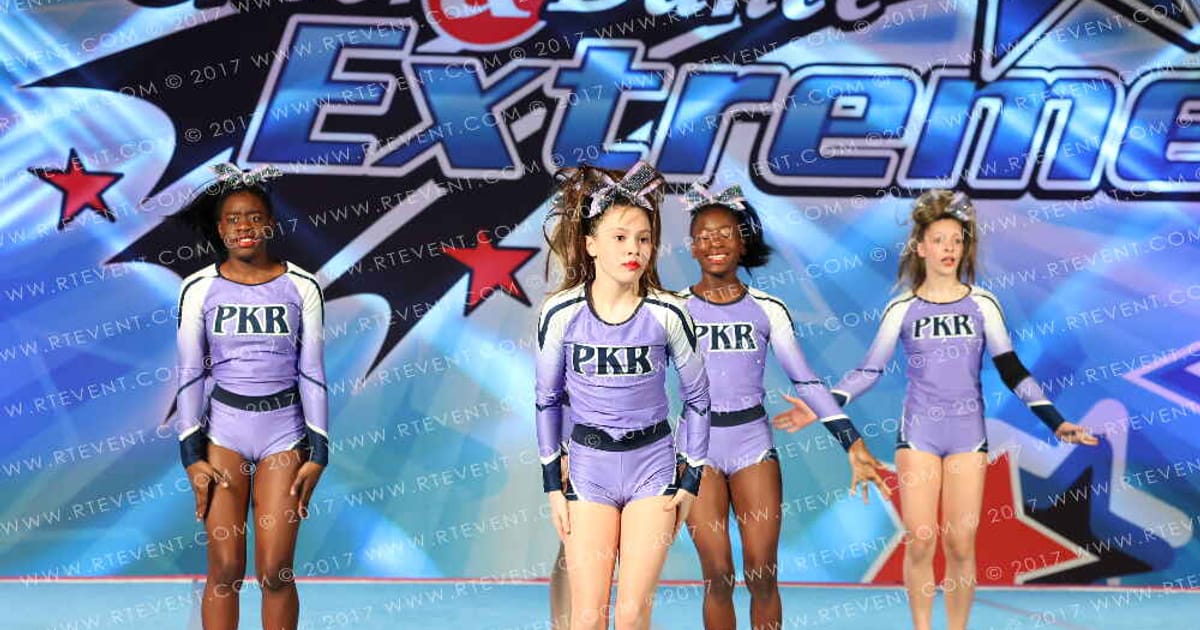 PKR Athletics Cheer Club Midnight Storm · The Masters