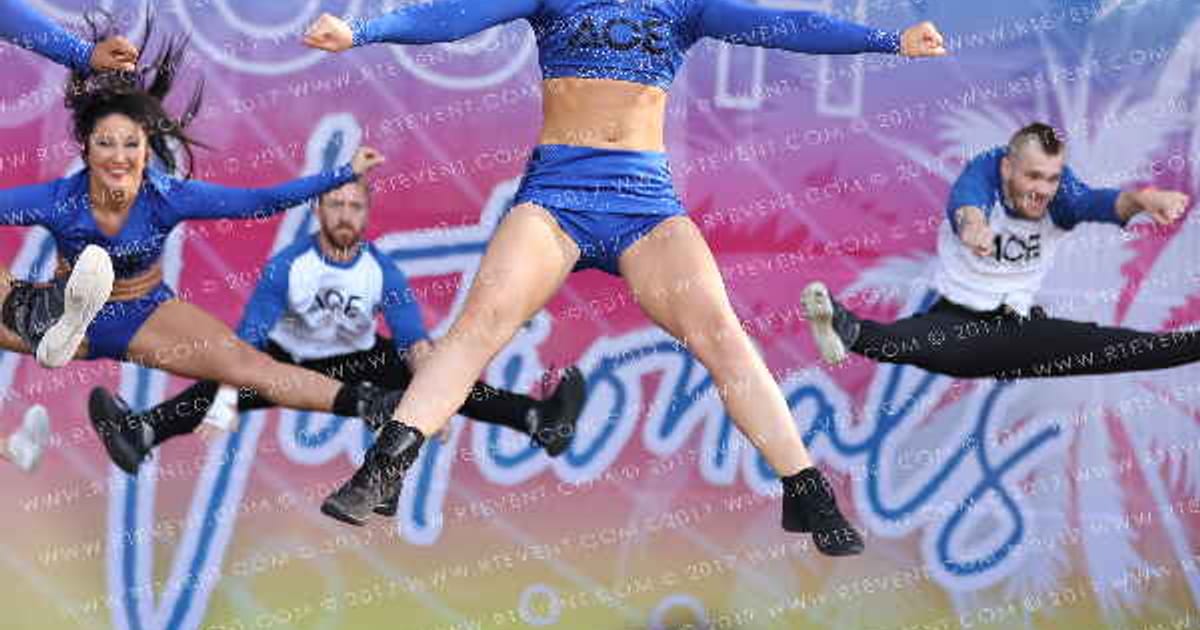 Arkansas Cheer Elite Ace of Spades · Beach Nationals
