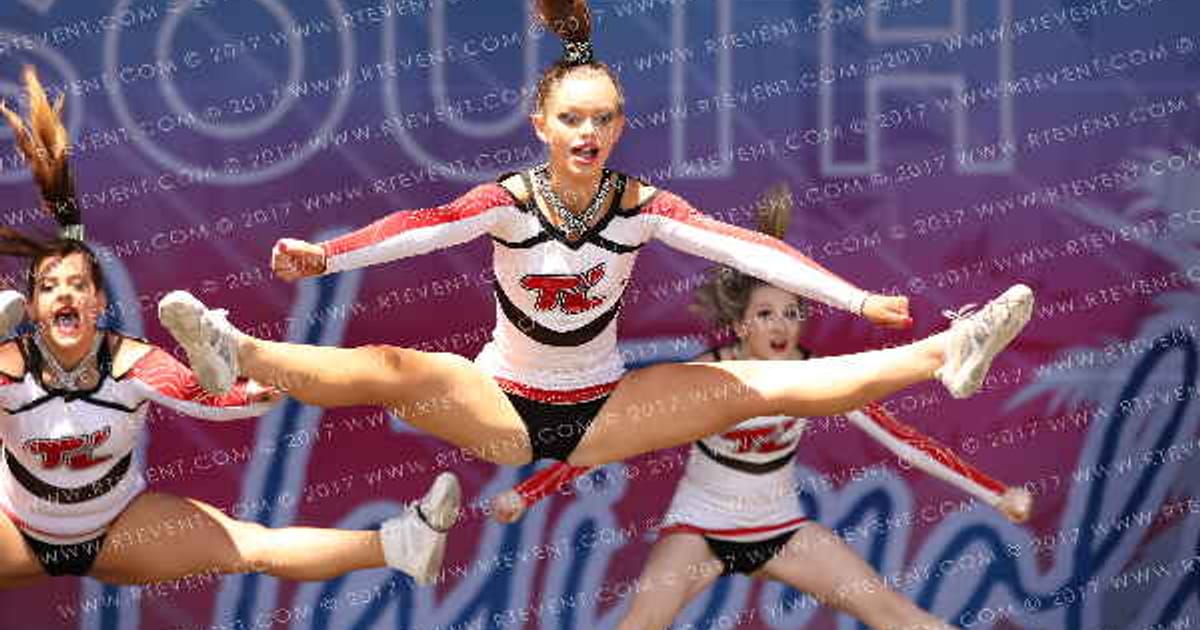 Tribe Cheer Firebirds · Beach Nationals