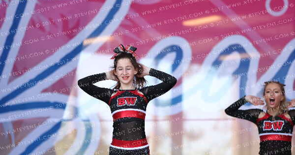 Blackwatch Cheer and Sports Performance Geminis · Beach Nationals