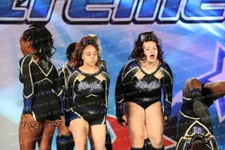 Tri-Town Competitive Cheerleading Senior Rain