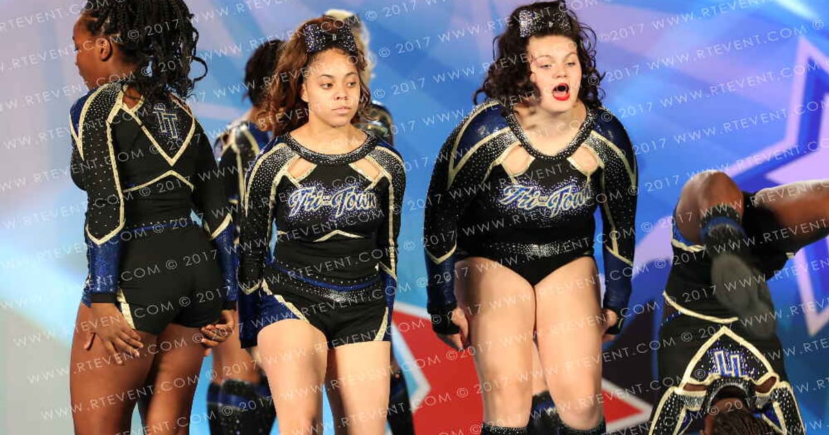 Tri-Town Competitive Cheerleading Senior Rain · The Masters
