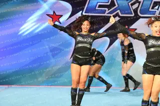 Tri-Town Competitive Cheerleading Black Ice