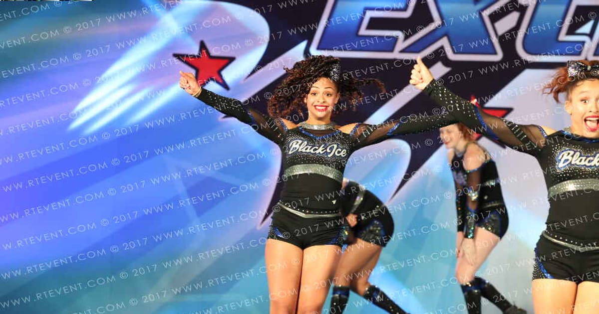 Tri-Town Competitive Cheerleading Black Ice · The Masters