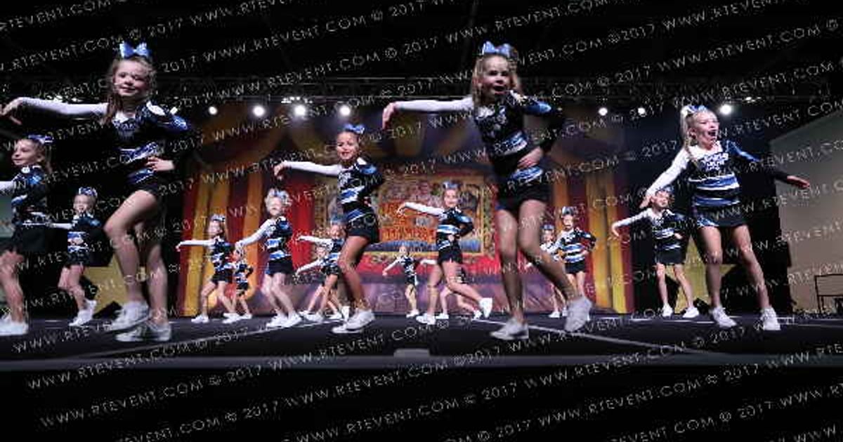 Eagles Elite Cheerleading Silver · Battle Under the Big Top