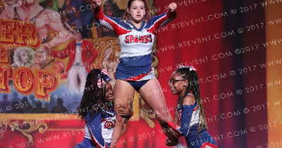 Georgia Sparks All Star Cheerleaders Senior Fire · Battle Under the Big Top