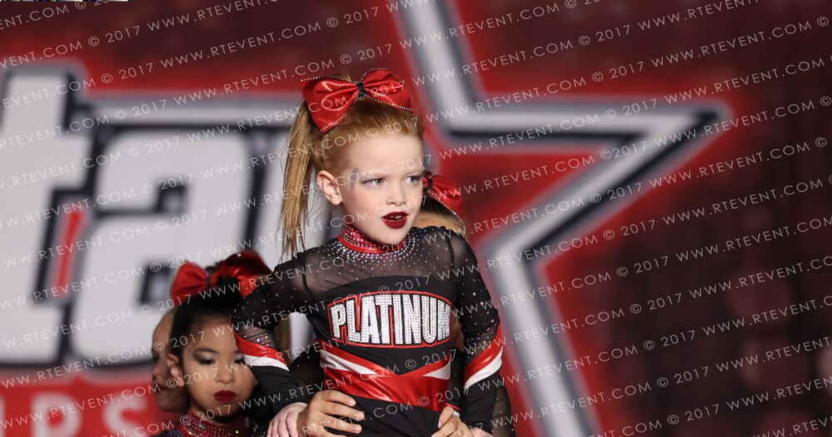 Platinum Cheer Company Glitter · Spring Fling