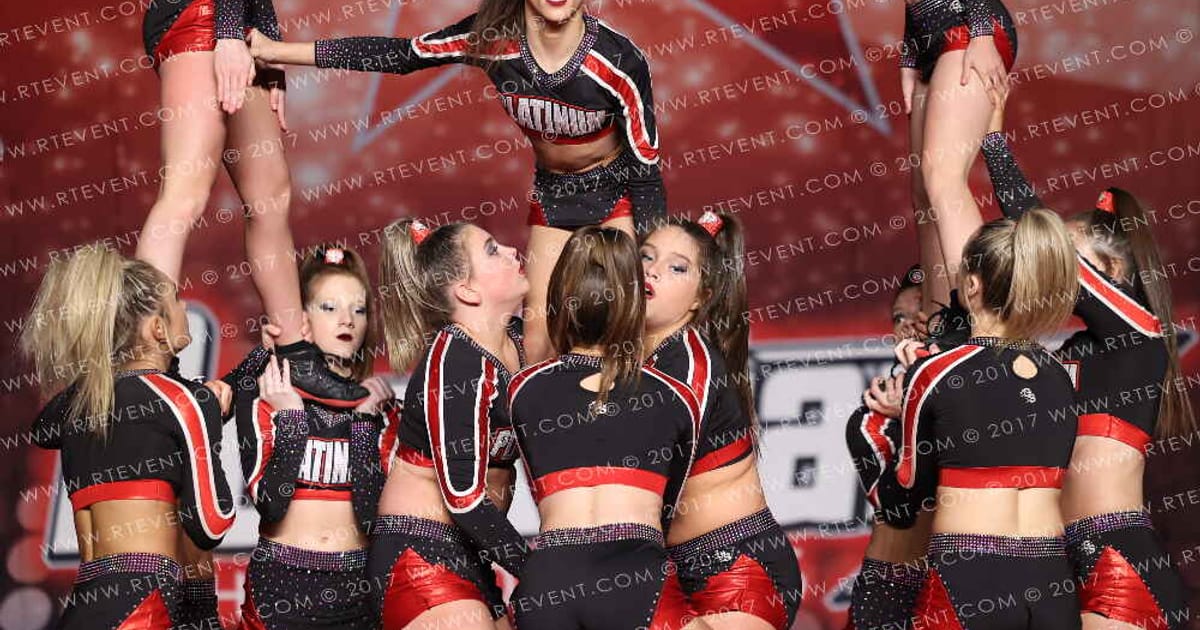 Platinum Cheer Company Lady Platinum · Spring Fling