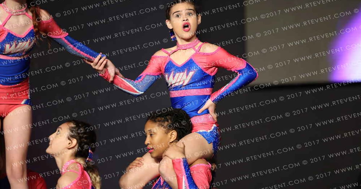 WIN All-Stars Cheer Blue Diamonds · All Star Worlds