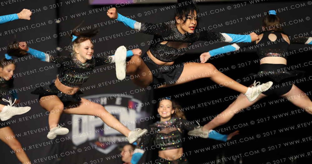 Oklahoma OUTLAWS Cheer Fire · All Star Worlds