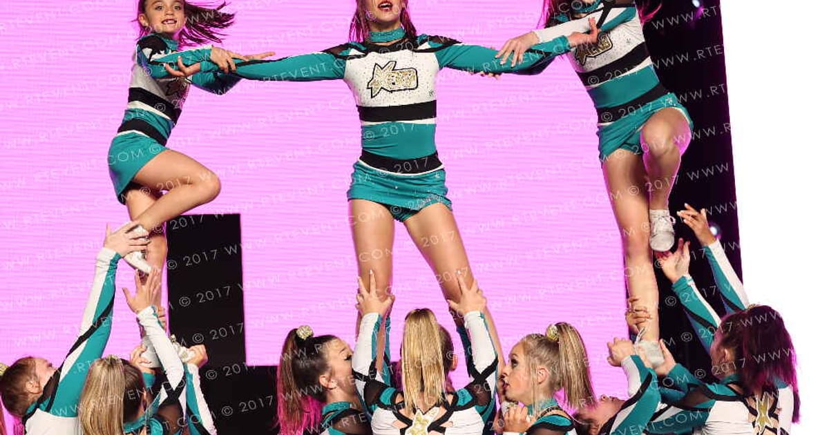 Aero Allstar Cheer Blue Angels · All Star Worlds