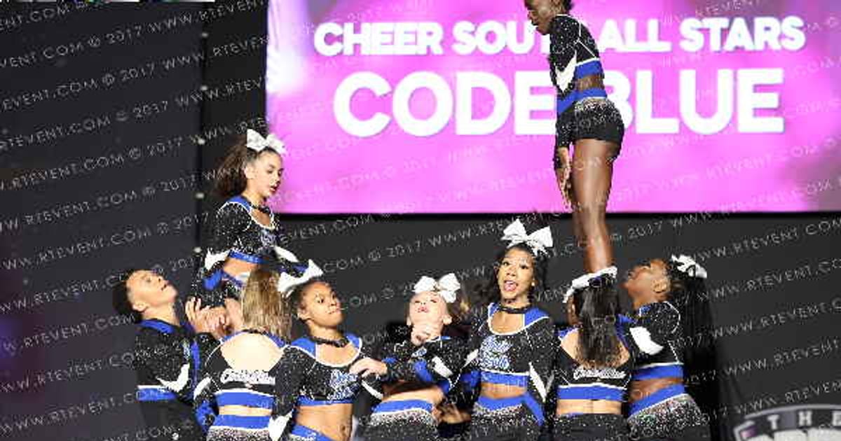 Cheer South All Stars Code Blue · All Star Worlds