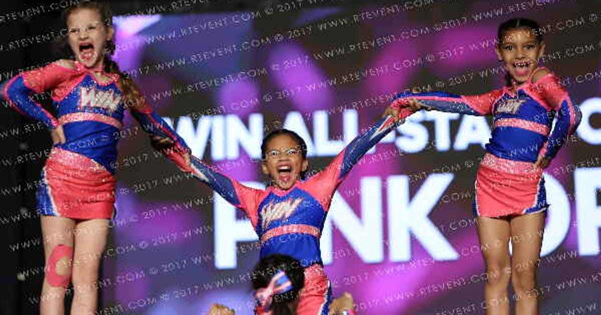 WIN All-Stars Cheer Pink Ops · All Star Worlds