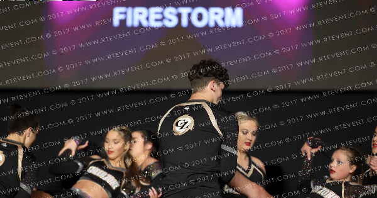 Cheer Zone Athletics Firestorm · All Star Worlds