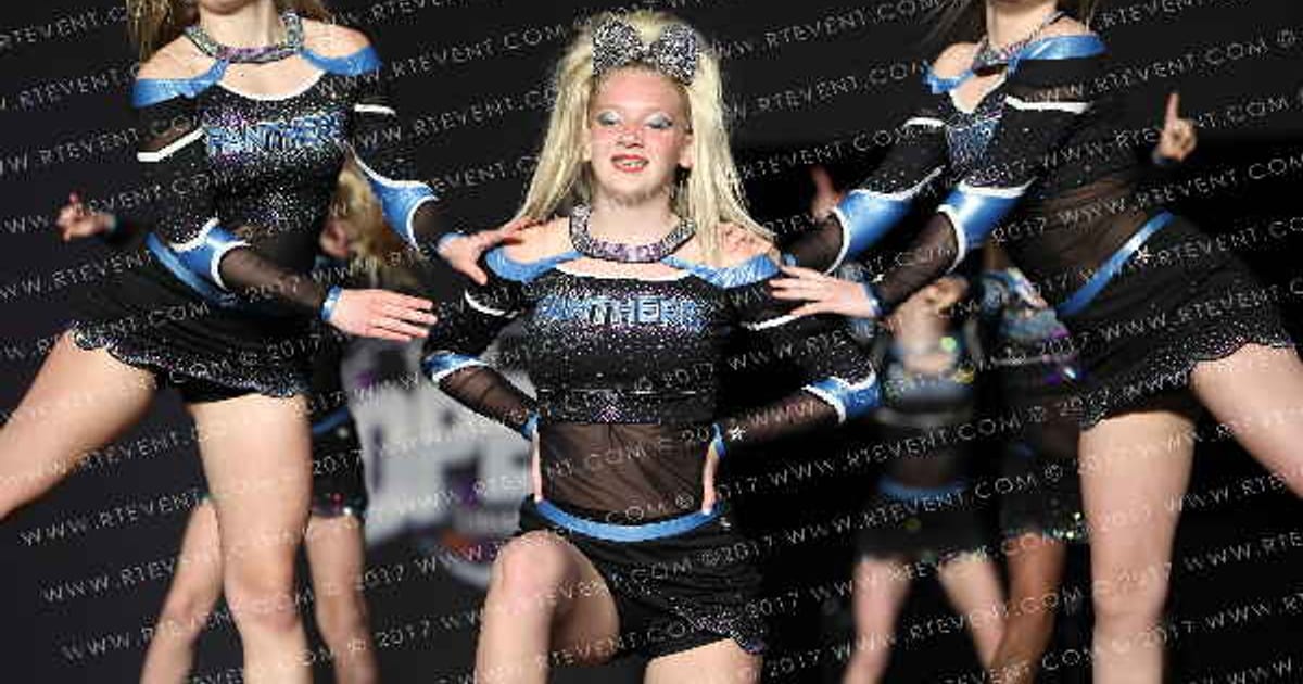 SSGA Panther Cheer Blue Inferno · All Star Worlds