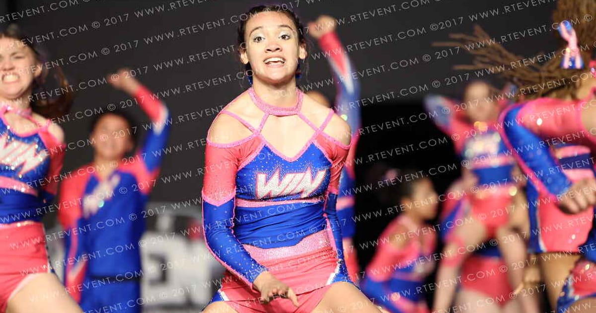 WIN All-Stars Cheer Black Out · All Star Worlds