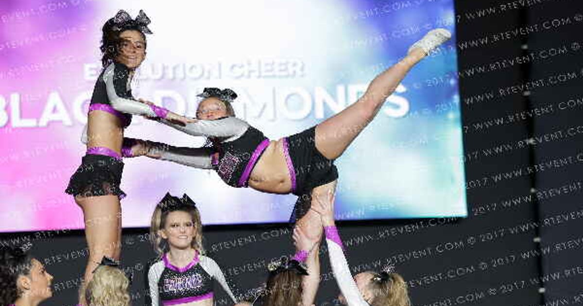 Evolution Cheer Black Diamonds · All Star Worlds
