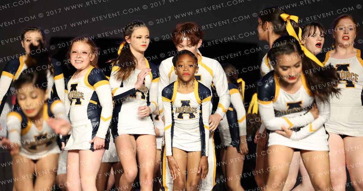 University Cheer Air Force Flyers · All Star Worlds