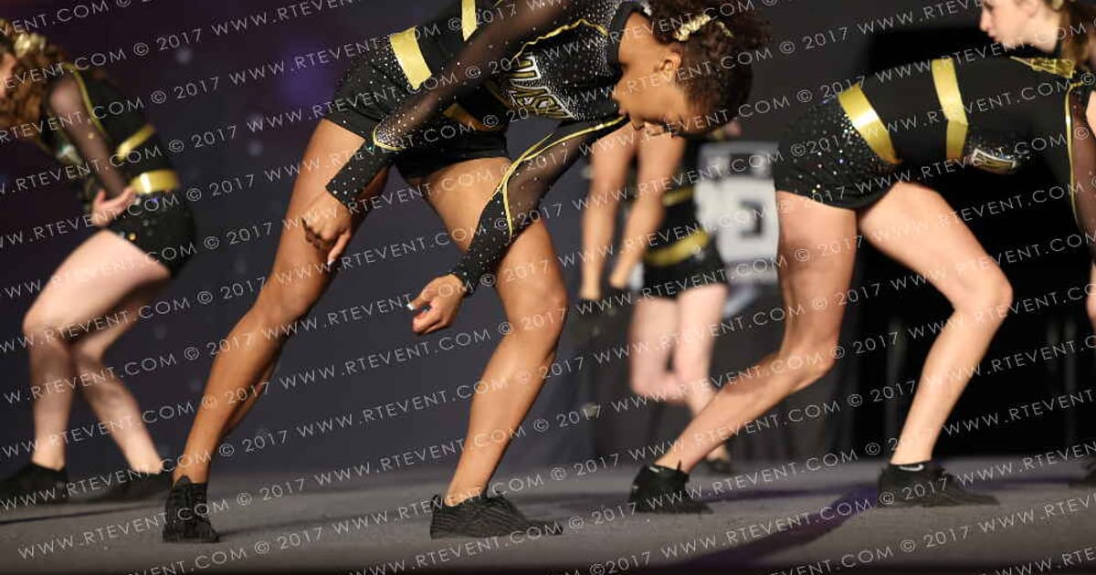 Alaska Golden Heart Cheerleading Code Black · All Star Worlds