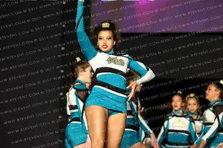 Aero Allstar Cheer Blue Angels