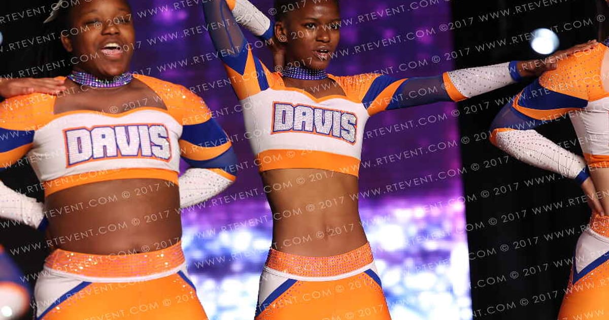 Davis Allstar Gym Airforce Ones · All Star Worlds Friday Finals