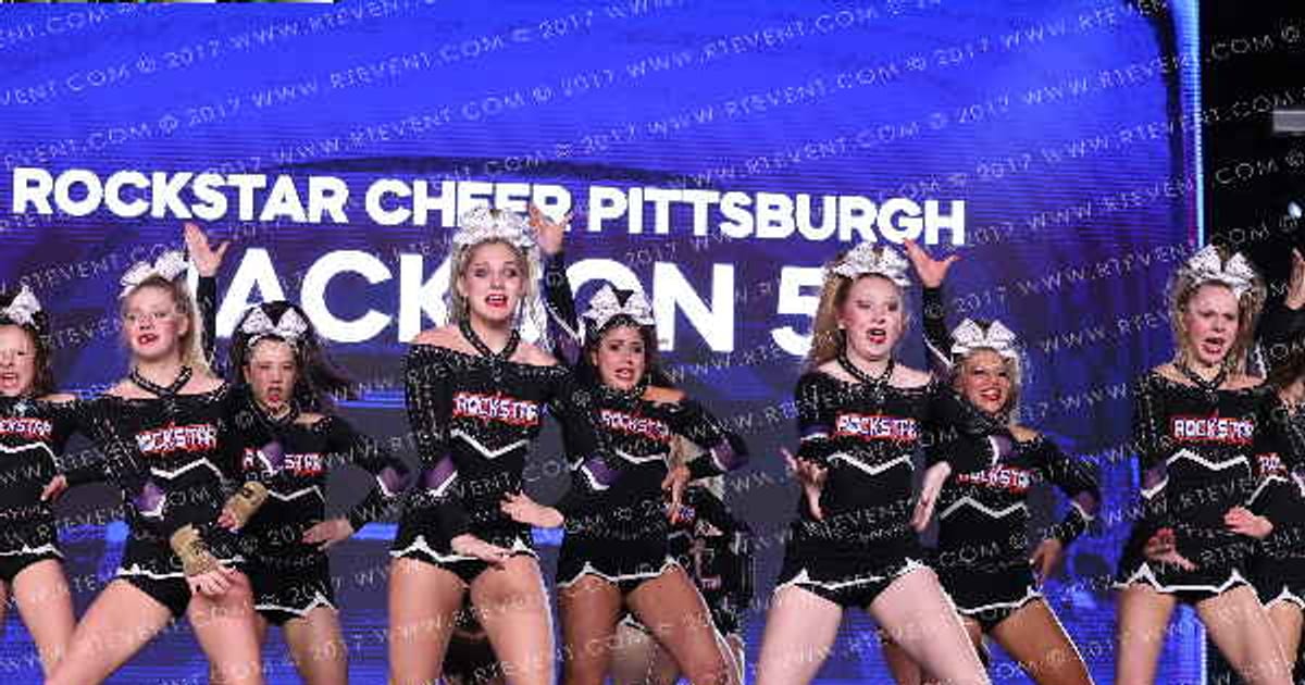 Rockstar Cheer Pittsburgh Jackson 5 · All Star Worlds Friday Finals