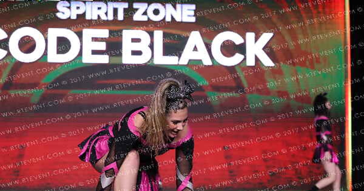Spirit Zone Code Black · All Star Worlds Friday Finals