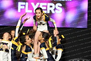 University Cheer Air Force Flyers